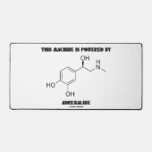 Diese Maschine wird von Adrenalin-Molekül angetrie Schreibtischunterlage (Vorderseite)