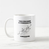 Diese Maschine wird von Cortison (Chemie) betriebe Kaffeetasse (Links)