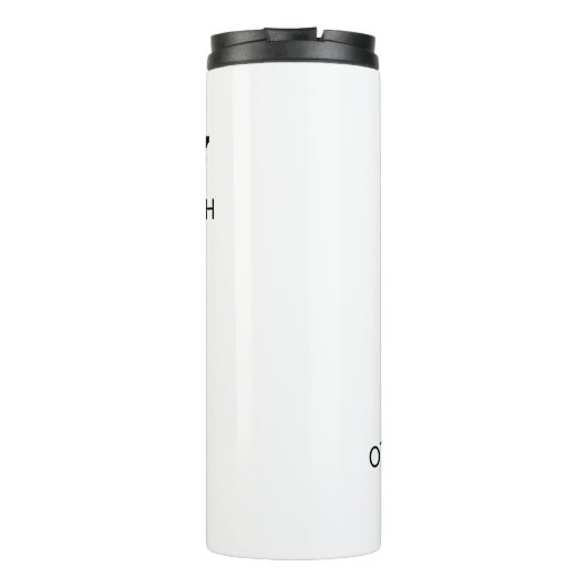 Diese Maschine wird von der Cortison-Chemie angetr Thermosbecher (Rückseite)