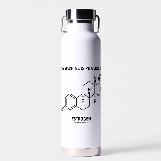 Diese Maschine wird von Estrogen (Molekül) betrieb Trinkflasche (Vorne)