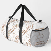 Diese Maschine wird von Schokoladentheobromin ange Duffle Bag (Rechte Ecke)