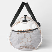 Diese Maschine wird von Schokoladentheobromin ange Duffle Bag (Rechts)