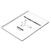 Diese Maschine wird von Serotonin (Chemie) betrieb Notizblock (Linke Seite)