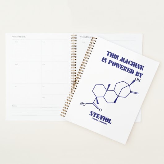 Diese Maschine wird von Steviol Chem Molekül anget Planer (Anzeige)