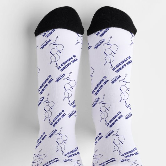 Diese Maschine wird von Steviol Chem Molekül anget Socken (Oben)
