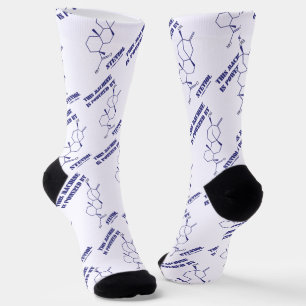 Diese Maschine wird von Steviol Chem Molekül anget Socken