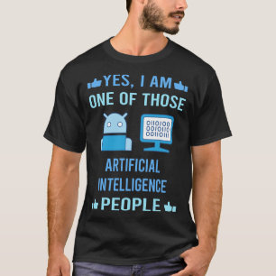 Diese Menschen Künstliche Intelligenz KI T-Shirt