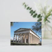 Diese Mission - der Tempel von Hephaestus Postkarte (Stehend Vorderseite)