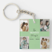 Diese Mommy gehört zu - Benutzerdefiniertes Foto | Schlüsselanhänger (Vorderseite)