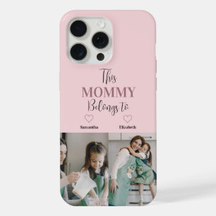 "Diese Mommy gehört zu" Handy-Fall für das Foto iPhone 15 Pro Max Hülle