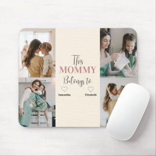 "Diese Mommy gehört zu" Mousepad für das benutzerd
