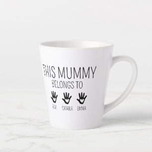 Diese Mumie gehört, Custom Mama Tasse, Personalisi Milchtasse