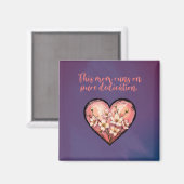Diese Mutter läuft auf reiner Hingabe Mutterschaft Magnet (Vorderseite/Rückseite)