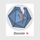 Diese natürlichen Logoaufkleber Aufkleber (Blatt)