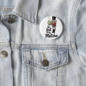 Diese Nut läuft auf Matcha Christmas Nutcracker Button (Beispiel)