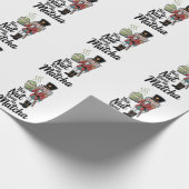 Diese Nut läuft auf Matcha Christmas Nutcracker Geschenkpapier (Ecke)