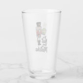 Diese Nut läuft auf Matcha Christmas Nutcracker Glas (Rückseite)