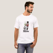 Diese Nut läuft auf Matcha Christmas Nutcracker T-Shirt (Vorne ganz)