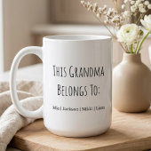 Diese Oma gehört zu - Lustig Kaffeetasse