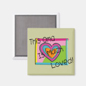 Diese OMA hat sich sehr gefreut Magnet (Vorderseite/Rückseite)