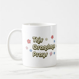 Diese Oma Prays Groovy Kaffeetasse