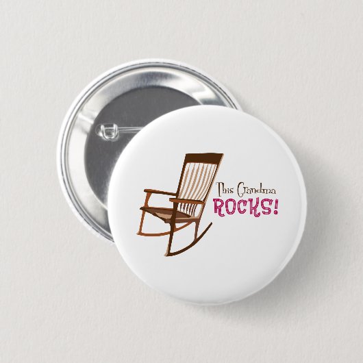 Diese Oma Rocks Button (Vorne & Hinten)