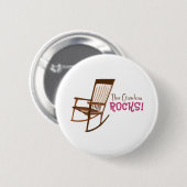 Diese Oma rockt Button (Vorne & Hinten)