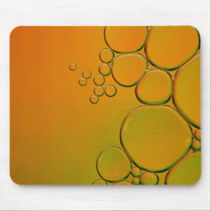 diese orangefarbenen Blasen Mousepad