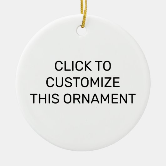 DIESE ORGANISATION ZUNEHMEN KERAMIK ORNAMENT (Vorne)