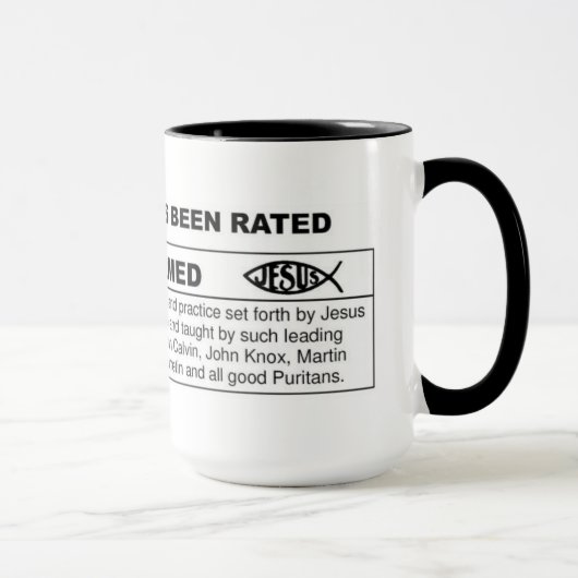 Diese Person ist Nennr für Reformed gewesen Tasse (Rechts)