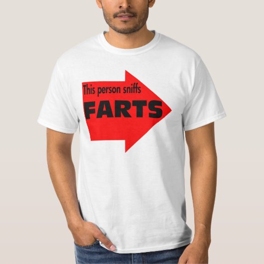 Diese Person schnüffelt farts. T-Shirt (Vorderseite)