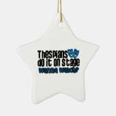 Diese Pianisten tun es auf Bühne Keramik Ornament (Rechts)