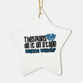 Diese Pianisten tun es auf Bühne Keramik Ornament (Links)