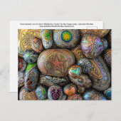 Diese Post Card ROCKEN! Postkarte (Vorne/Hinten)