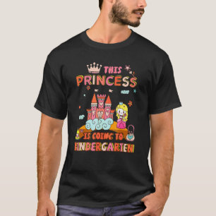 Diese Prinzessin geht in den Kindergarten  Zurück  T-Shirt
