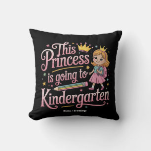 Diese Prinzessin geht zu einem Niedlichen Geschenk Kissen