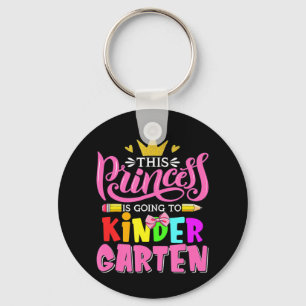Diese Prinzessin geht zurück zum Kindergarten Schlüsselanhänger