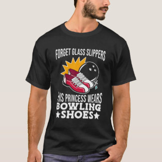 Diese Prinzessin trägt Bowling Shoes Bowler Bowlin T-Shirt