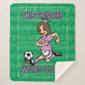 Diese Prinzessin trägt Clemente B Sherpadecke (Vorderseite)