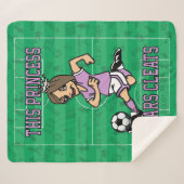 Diese Prinzessin trägt Clemente B Sherpadecke (Vorderseite (Horizontal))