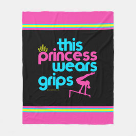 Diese Prinzessin Wears Grips Gymnastics - Golly Fleecedecke