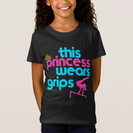 Diese Prinzessin Wears Grips Gymnastics - Golly T-Shirt (Vorderseite)