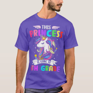 Diese Prinzessin wird Unicorn Magica 6. Klasse err T-Shirt