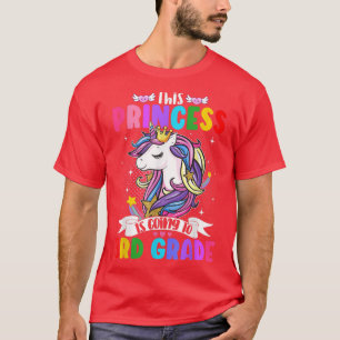 Diese Prinzessin wird Unicorn Magica auf den dritt T-Shirt