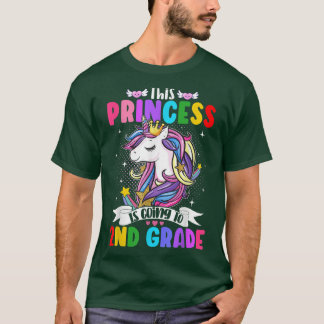 Diese Prinzessin wird Unicorn Magica auf den zweit T-Shirt
