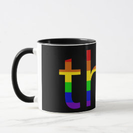 DIESE Regenbogen-Flaggen-Geschenke STOLZ Tasse