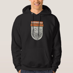 Diese riesigen Bäume Nationalpark California Staat Hoodie