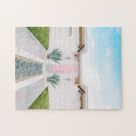 Diese rosa Tür Puzzle (Horizontal)