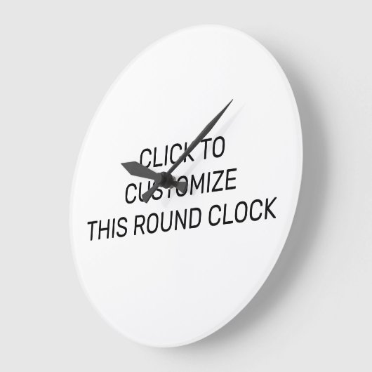 DIESE RUNDSCHALTFLÄCHE ANRUFEN GROßE WANDUHR (Winkel)