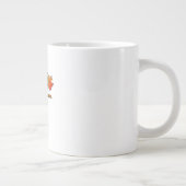 Diese Saison Erntedank Leaf Spice Football Fa Jumbo-Tasse (Rechts)